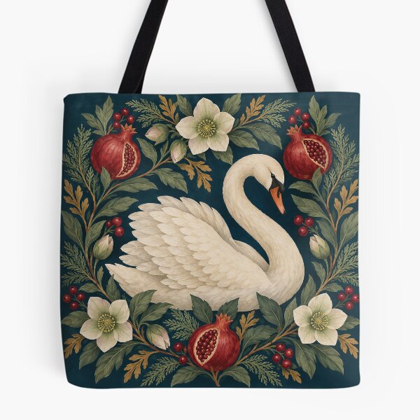 Item preview, The Winter Swan Garden designed and sold by Nooklune Studio.