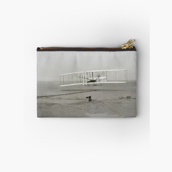 Item preview, 1903 First Flight, Wright Brothers, Kill Devil Hills, North Carolina, Wright flyer historical aviation vintage black and white photograph designed and sold by Astrid Arkhangelsky.