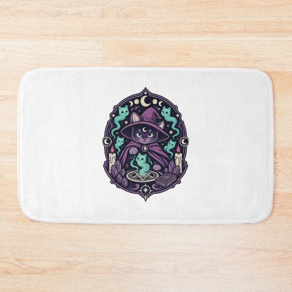 Item preview, Nekomancer Cat Ritual Magical Witchcraft Design PERFECT GIFT FOR YOU AND FRIENDS designed and sold by FilthyOldHag.
