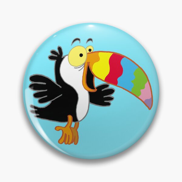 Item preview, Multicolored bird and beak designed and sold by Lagueny.