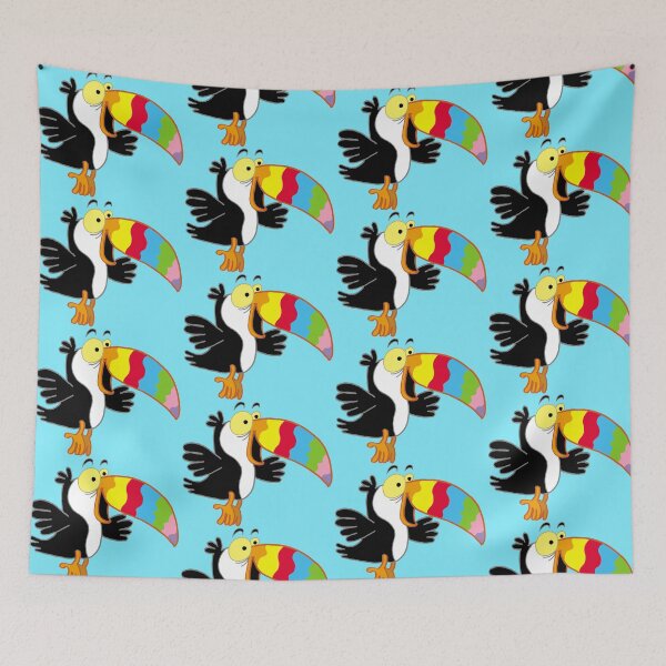Item preview, Multicolored bird and beak designed and sold by Lagueny.
