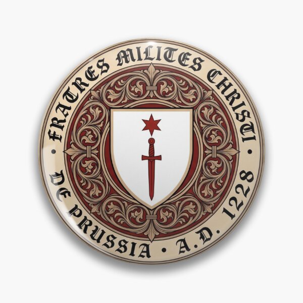 Item preview, Order of Dobrzyń Emblem (1228) - Fratres Milites Christi de Prussia designed and sold by ElNiro.
