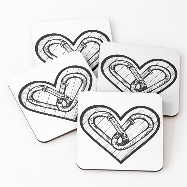 Item preview, Love Locked Carabiners designed and sold by StudioRosebud.