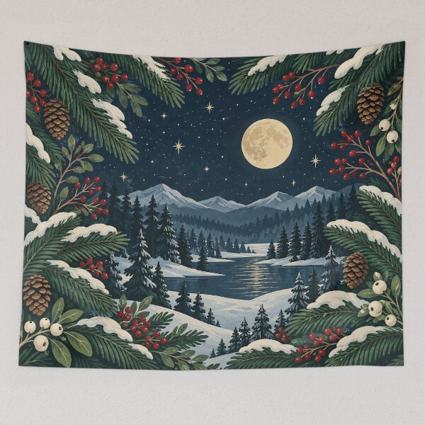 Item preview, Midwinter Forest Canopy designed and sold by Nooklune Studio.