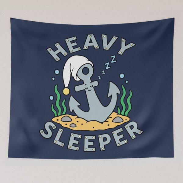 Item preview, Heavy Sleeper - Sleepy Anchor designed and sold by Regal Rev.
