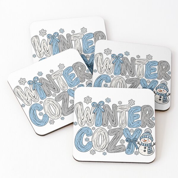 Item preview, Winter Cozy Snowman Blue Bow Holiday designed and sold by DesignArtist.ia.