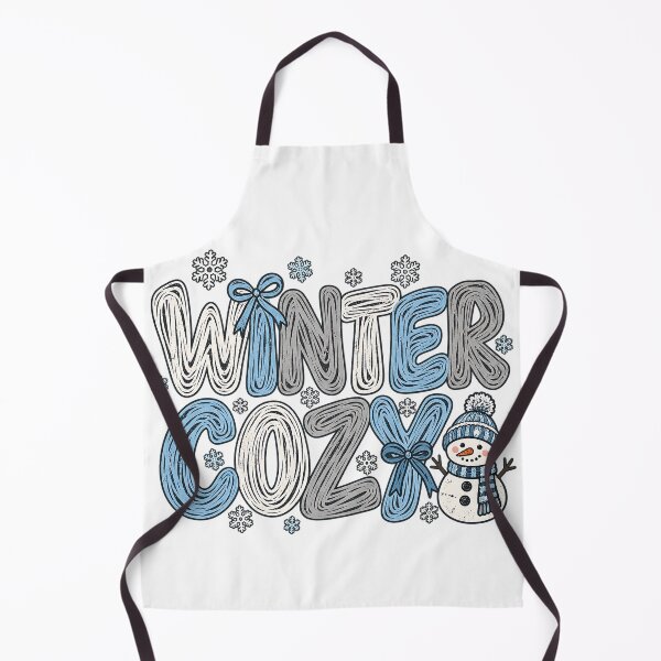 Item preview, Winter Cozy Snowman Blue Bow Holiday designed and sold by DesignArtist.ia.