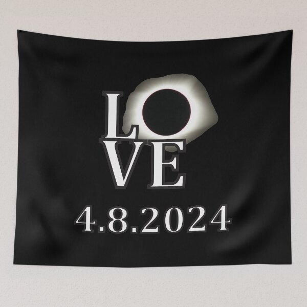 Item preview, Solar Eclipse LOVE 4/8/2024 designed and sold by KZiegman.