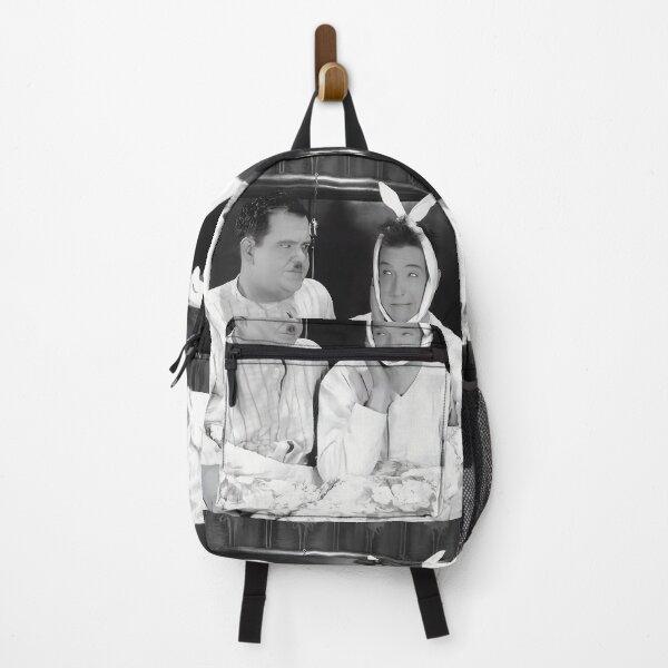 Item preview, Vintage Laurel and Hardy Leave 'em Laughing poster art print black and white photograph from TV show designed and sold by Astrid Arkhangelsky.