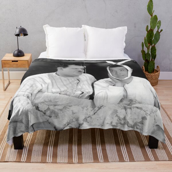 Item preview, Vintage Laurel and Hardy Leave 'em Laughing poster art print black and white photograph from TV show designed and sold by Astrid Arkhangelsky.