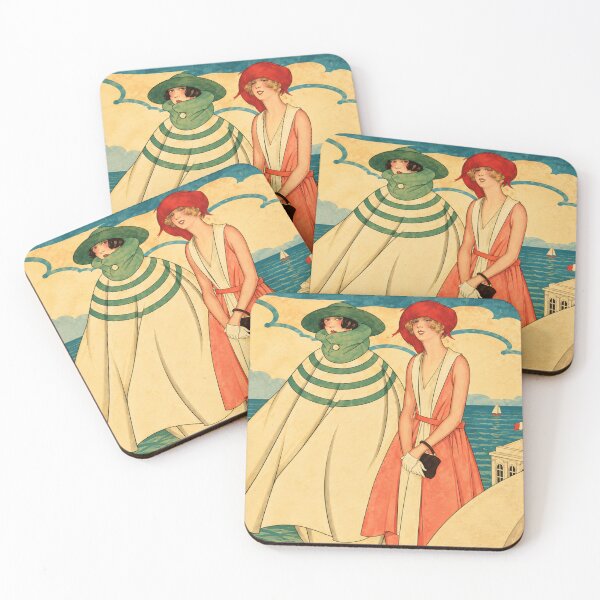 Item preview, Vintage Fashion Wall Art, Edwardian Women Illustration, French Belle Époque Magazine Print from Le Rire designed and sold by RickE.
