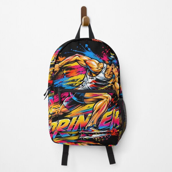 Item preview, SPRINTER – Explosive Speed Running Art | Colorful Graffiti Sprint Athlete Design designed and sold by Windy-market.