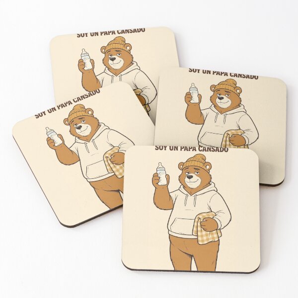 Item preview, Tenme Paciencia Soy Un Papá Cansado Oso Divertido Camiseta designed and sold by EverydayBadge.