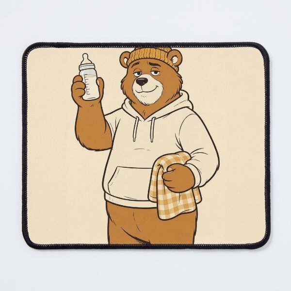 Item preview, Tenme Paciencia Soy Un Papá Cansado Oso Divertido Camiseta designed and sold by EverydayBadge.