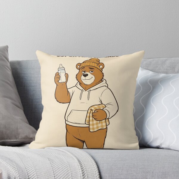 Item preview, Tenme Paciencia Soy Un Papá Cansado Oso Divertido Camiseta designed and sold by EverydayBadge.
