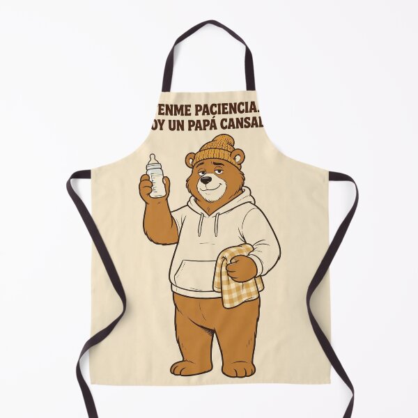 Item preview, Tenme Paciencia Soy Un Papá Cansado Oso Divertido Camiseta designed and sold by EverydayBadge.