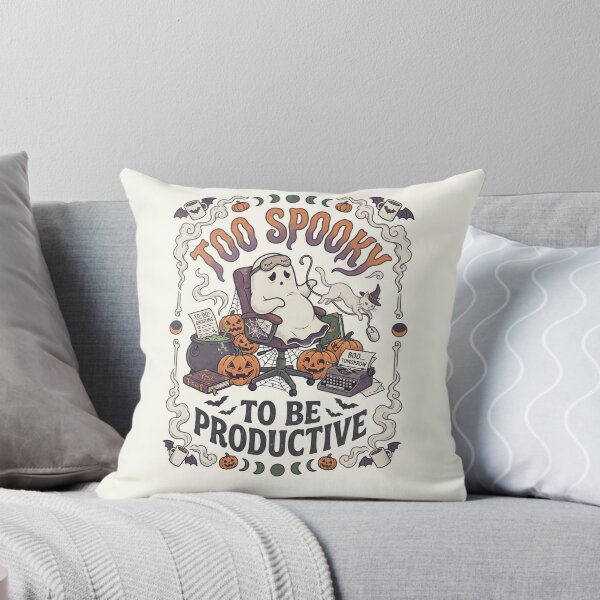 Item preview, Too Spooky To Be Productive  designed and sold by Itsheartshop.