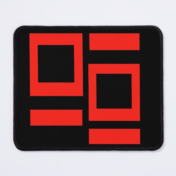 Item preview, Red Geometric Blocks designed and sold by TiaAguilar.