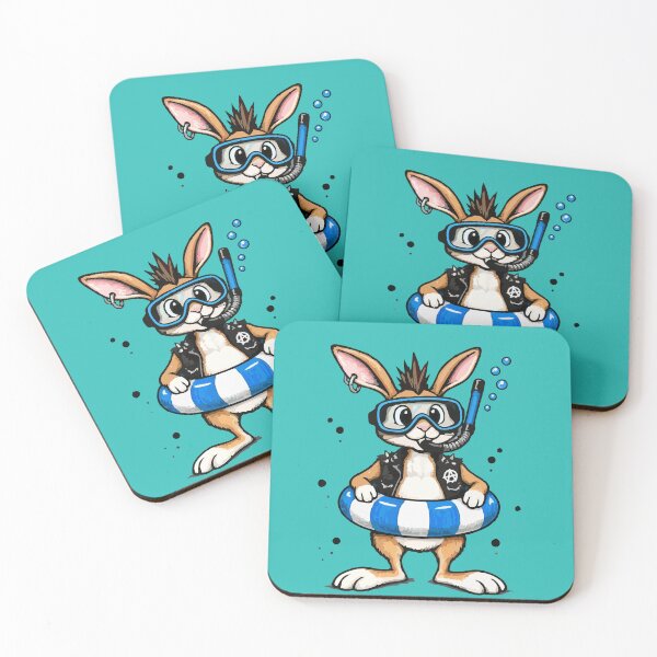 Item preview, Punk Hare, the Underwater Explorer Bunny designed and sold by vivendulies.