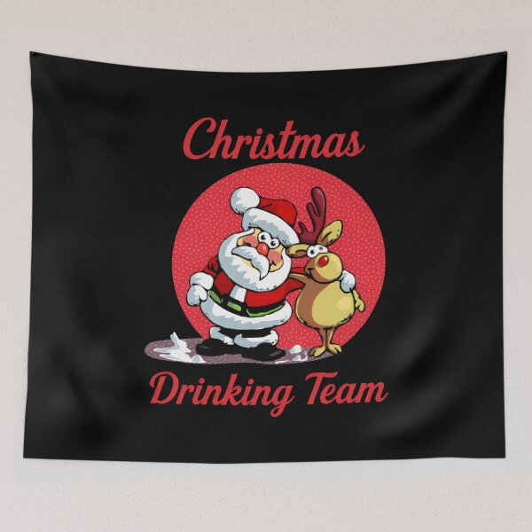 Item preview, Festive Holiday Drinking Team Fun designed and sold by Orchidarcanum.