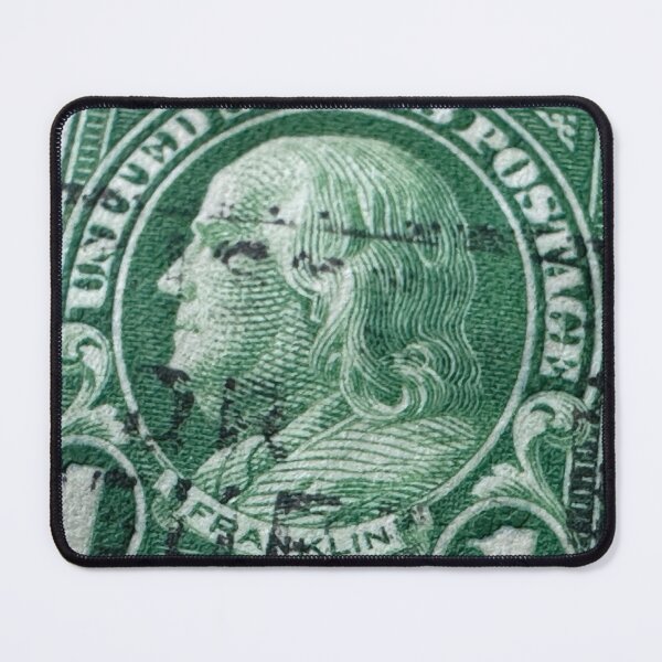 Item preview, Benjamin Franklin on a Postage Stamp designed and sold by Ian-M-Stevens.