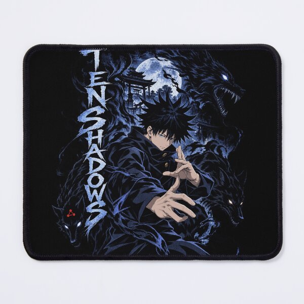 Item preview, Megumi Ten Shadows Jujutsu Kaisen Anime Design designed and sold by Senpai Studio.