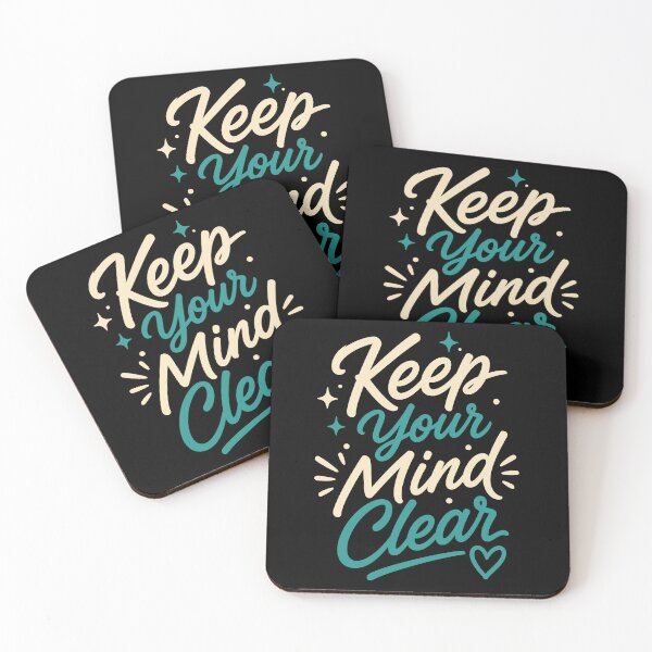 Item preview, Keep Your Mind Clear designed and sold by rejowan-arts.