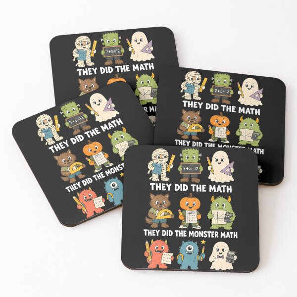 Item preview, They Did The Monster Math designed and sold by Alzasshop.