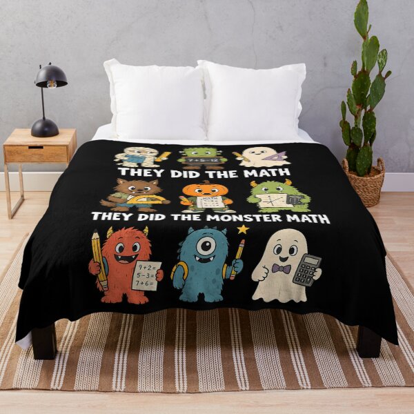 Item preview, They Did The Monster Math designed and sold by Alzasshop.