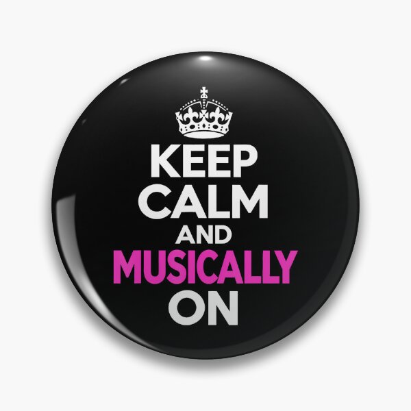 Item preview, Keep Calm And Musically On designed and sold by Alzasshop.