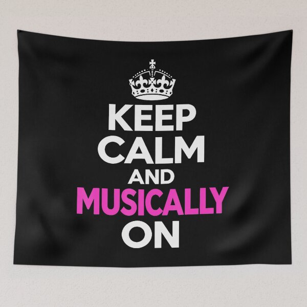 Item preview, Keep Calm And Musically On designed and sold by Alzasshop.
