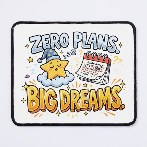 Item preview, Zero Plans. Big Dreams. designed and sold by DigitalDreamStudio.