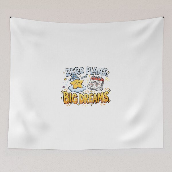 Item preview, Zero Plans. Big Dreams. designed and sold by DigitalDreamStudio.