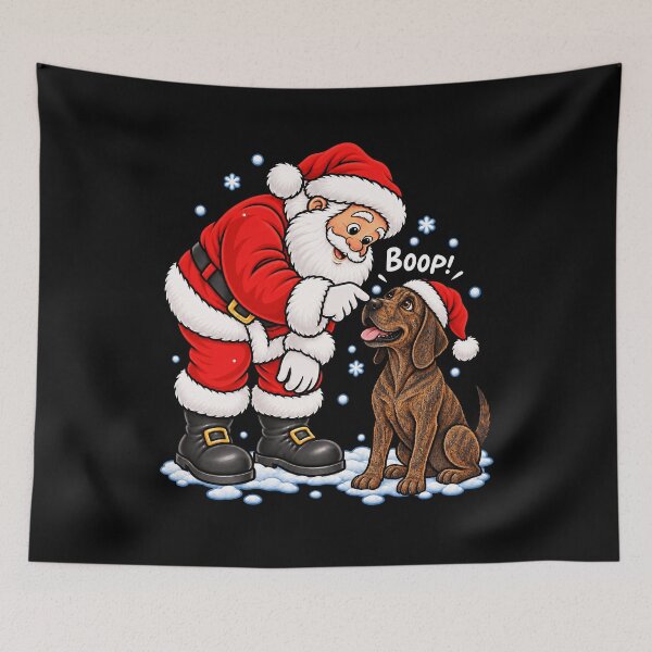Item preview, Funny Plott Hound Dog Santa Boop Merry Chirstmas Mom Dad designed and sold by rafaeltto.