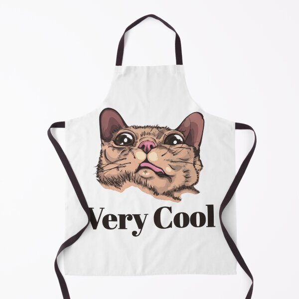 Item preview, Very Cool Funny Cat Face Illustration designed and sold by crestwo-supply.