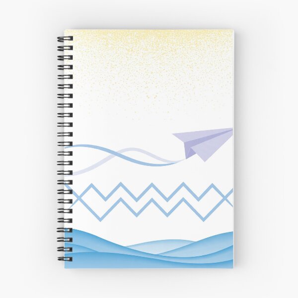 Item preview, Minimalist Paper Plane Morning Flight designed and sold by LuxAir.