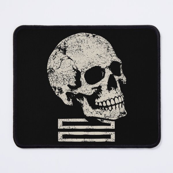 Item preview, Distressed Skull | Minimal Art designed and sold by TiaAguilar.