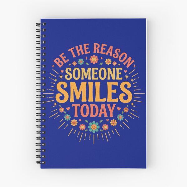 Item preview, Be The Reason Someone Smiles Today – Retro Positive Quote designed and sold by Evelashop.