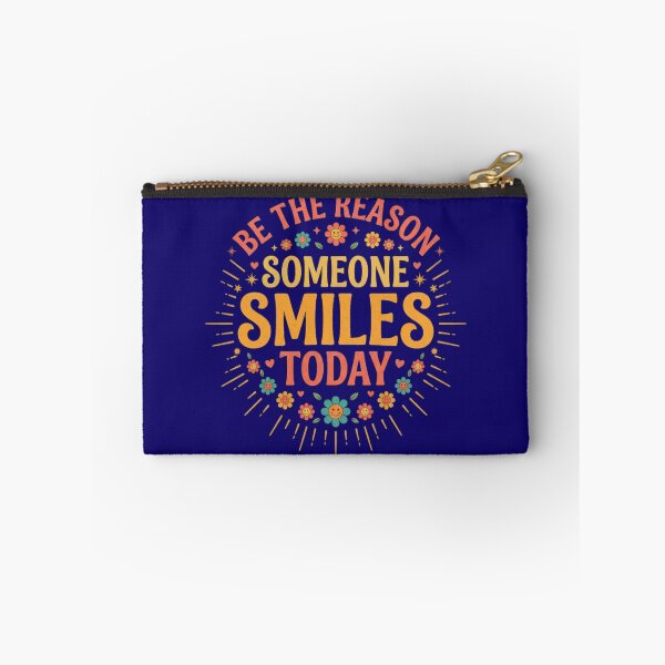 Item preview, Be The Reason Someone Smiles Today – Retro Positive Quote designed and sold by Evelashop.