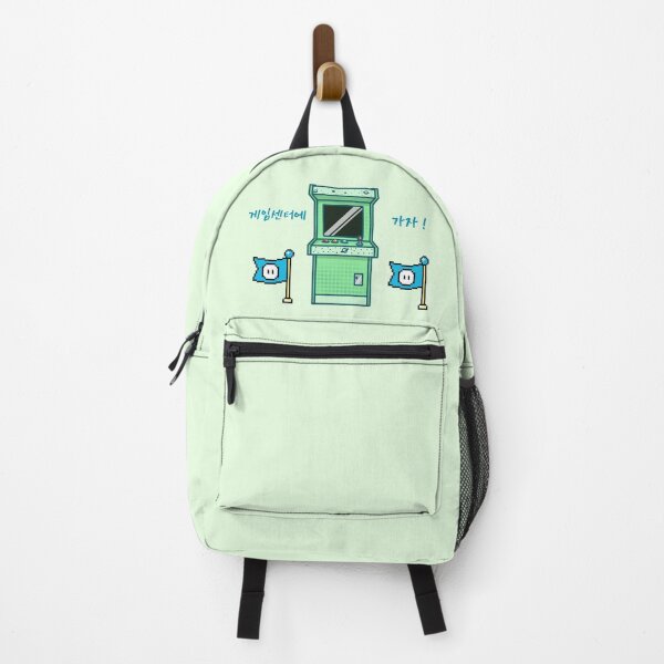 Item preview, Let's Go to the Arcade Korean Green designed and sold by DJCartoonDesigns.
