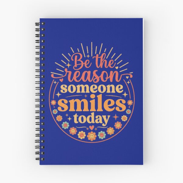 Item preview, Be The Reason Someone Smiles Today – Retro Positive Quote designed and sold by Evelashop.