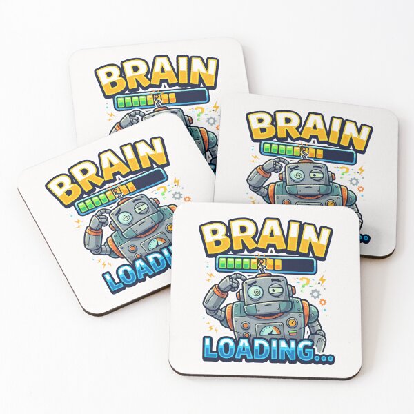 Item preview, Brain Loading... designed and sold by DigitalDreamStudio.