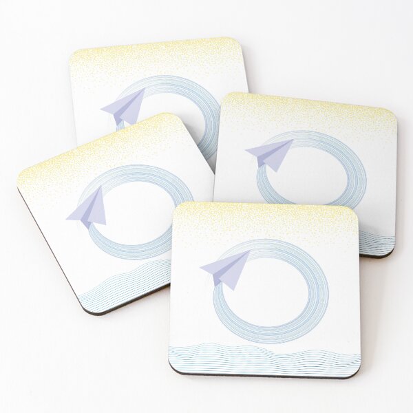 Item preview, Minimalist Paper Plane Sky Voyage designed and sold by LuxAir.