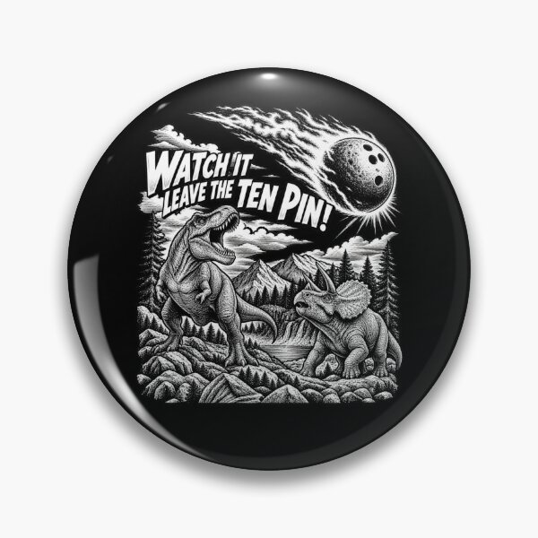 Item preview, Watch It Leave the Ten Pin! designed and sold by ROUX-ART.