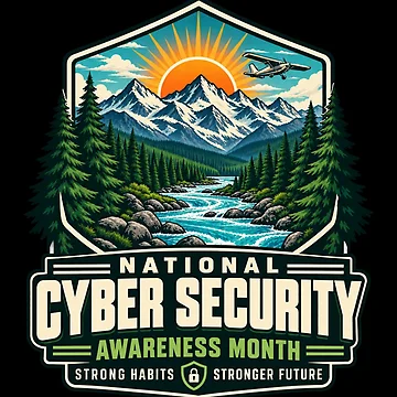 Artwork thumbnail, Cyber Security Awareness Month by ROUX-ART