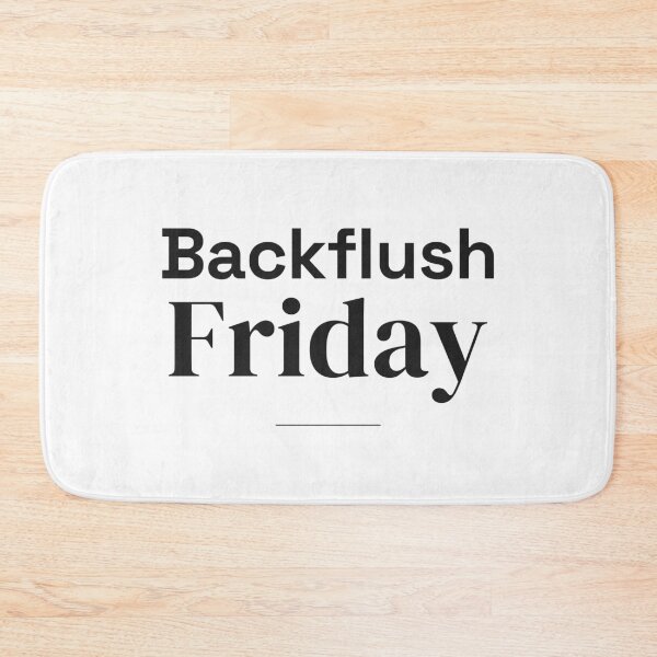 Item preview, Backflush Friday Barista Espresso Machine Humor designed and sold by M94-STATION.
