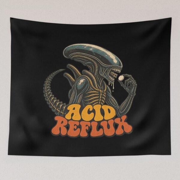 Item preview, Xenomorph Acid Reflux Alien Horror designed and sold by Pandaburba.