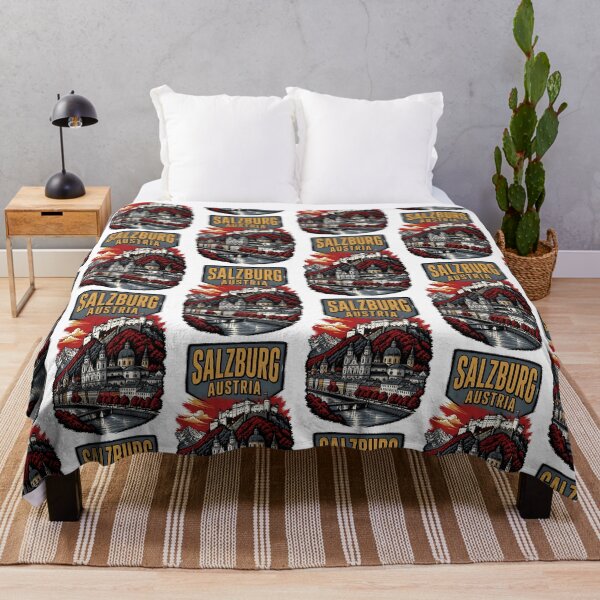 Item preview, Salzburg Austria Vintage Travel Tourism designed and sold by TravelersGems.