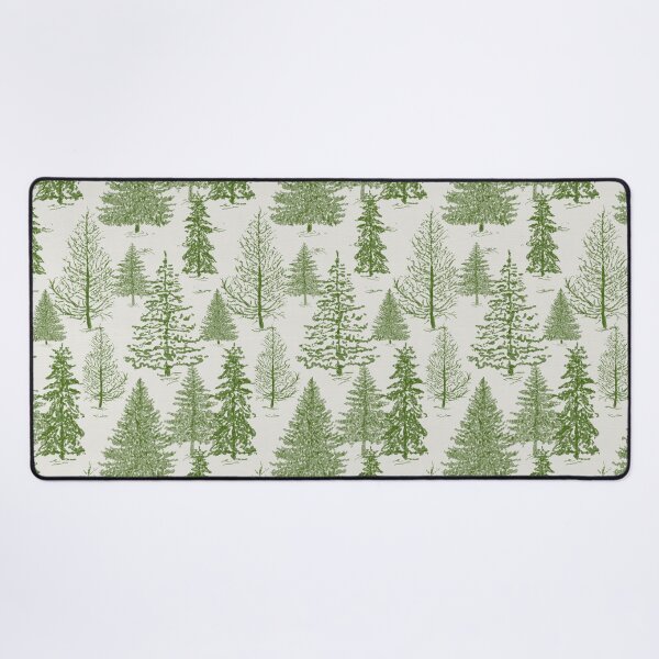 Item preview, Minimalist winter pine tree woodland designed and sold by Anne Londez Studio.