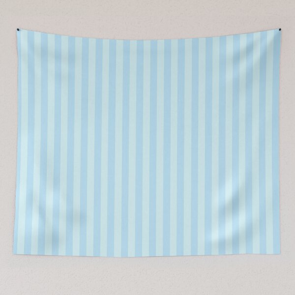 Item preview, Narrow stripe pattern in sky blue designed and sold by RishabhArts1.